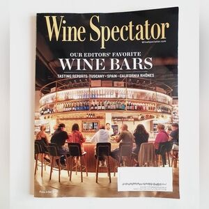 Wine Spectator Magazine October 15 & 31, 2025 - Editors Favorite Wine Bars